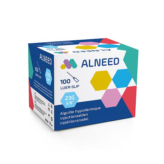 ALNEED AIGUILLE 23Gx5/8 - 0,60x16mm BLEU (x100)