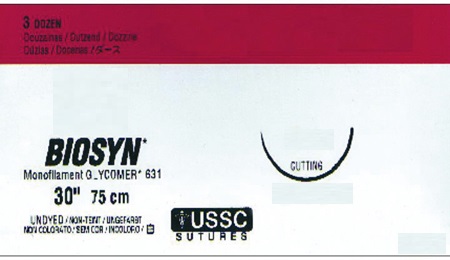 BIOSYN USP3/0 EP2 26R1/2 V-20 PAARS GM-122 (x36)