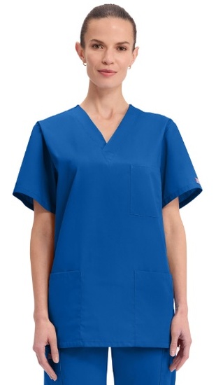 BLOES CHEROKEE ORIGINALS UNISEX V-NECK TOP ROYAAL BLEU XL