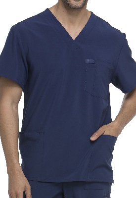 BLOES DICKIES EDS Essentials MAN V-NECK TOP MARINEBLAUW L