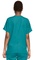 BLOUSE CHEROKEE ORIGINALS V-NECK TOP DONKER TURKOOIS L