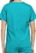 BLOUSE CHEROKEE ORIGINALS V-NECK TOP TURQUOISE CLAIR S