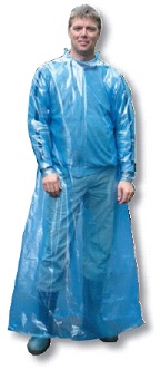 BLOUSE DE VELAGE UU SMI 30µ BLEUE 170cm (140cm) (x24)