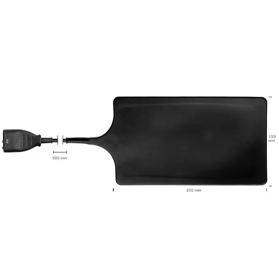 BOWA NEUTRALE PLAAT 250x150MM