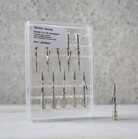 DANINJECT NAALD MET WEERHAAK 15/25 (x10)