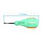 IM3 ERGO ELEVATEUR AILETTE XS 2mm VERT WEXS02