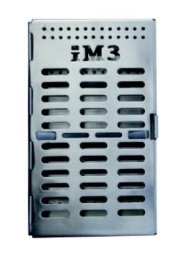 IM3 Stainless Steel Instrument Cassette 20,5x12x3cm D1043