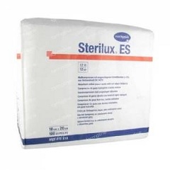 KOMPRES STERILUX ES GEWEVEN 12PL 10x20cm (x100)