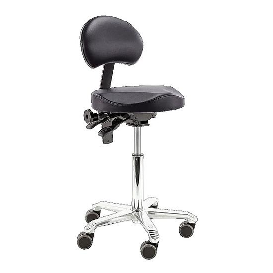 KRUK MEDICAL 6311 ERGO SHAPE REGELBAAR ZWART