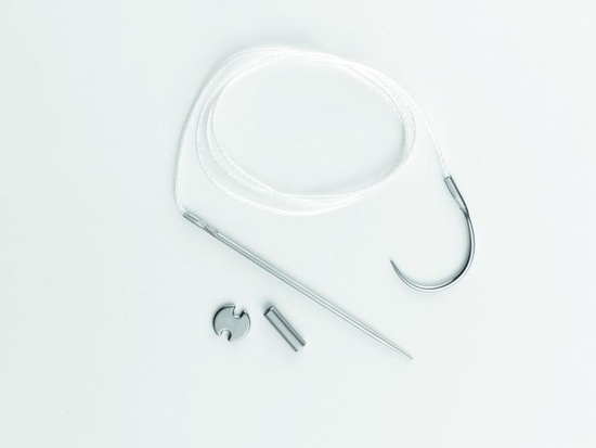 LIGAFIBA BOUTON LATERAL TITANIUM + FIL 150LB + AIG + CLIP VI-LFLBS150TI.