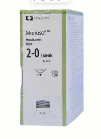 MONOSOF USP2/0 EP3 18C3/8 C-18 SN-694 90cm NOIR (x36)