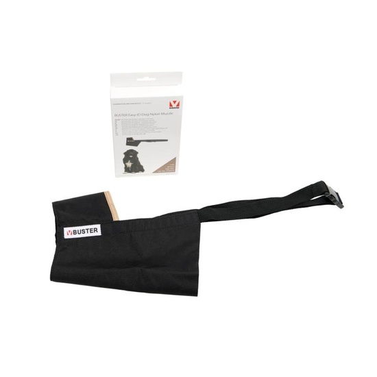 MUSELIERE CHIEN NYLON EASY ID 5XL BRUN