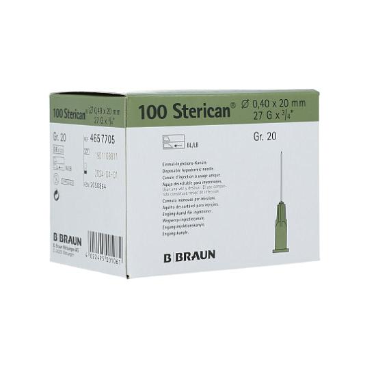 NAALD STERICAN 27Gx3/4 20mm (x100)