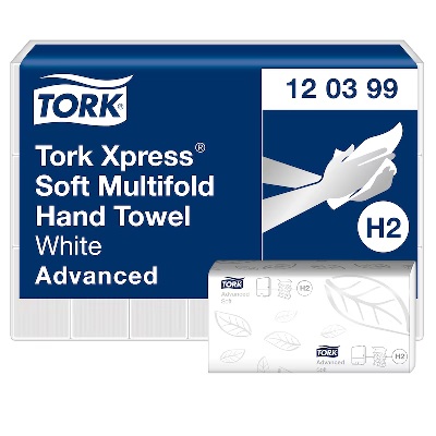 PAPIER TORK H2 XPRESS WIT 2 LAGEN 12.03.99
