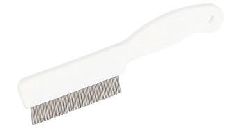 PEIGNE ANTI-PUCES BLANC 13cm (x1)