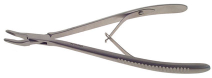 PINCE GOUGE LEMPERT 3mmx10mm COURBE 16,5cm  810580