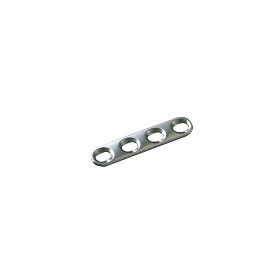 PLAAT RECHT 6G EP0,9 SCHROEF 2,0MM SE1876