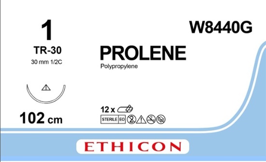 PROLENE USP1 EP4 TR-30 W8440