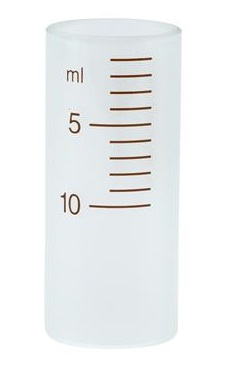 SERINGUE SOCOREX: CYLINDRE VERRE 10ml N° 7