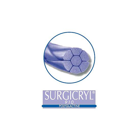 SMI SURGICRYL 910 USP3/0 EP2 75cm 26R1/2 HR26 (x12)