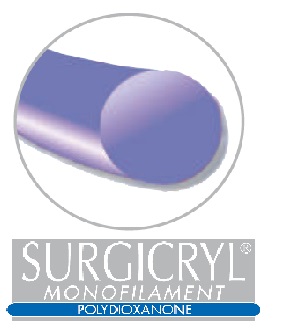 SMI SURGICRYL PDO MONOFIL USP2/0 EP3 75cm 24S3/8 DS24 (x12)