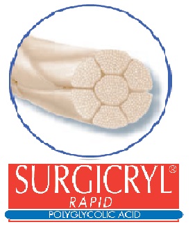 SMI SURGICRYL RAPID USP2/0 EP3 75cm 36C3/8 DS36 INCO (x12)