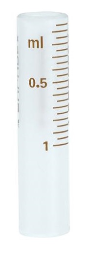 SPUIT SOCOREX: CYLINDER GLAS  1ml N° 7