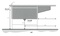 TABLE DE PREPARATION PLATEAU BARREAUX MODELE SABOT 140 x 60CM