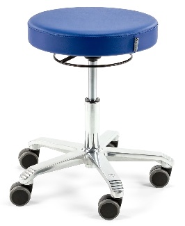 TABOURET MEDICAL 6101 FIX BLEU FONCE