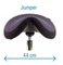 TABOURET SELLE JUMPER BALANCE CARAMEL