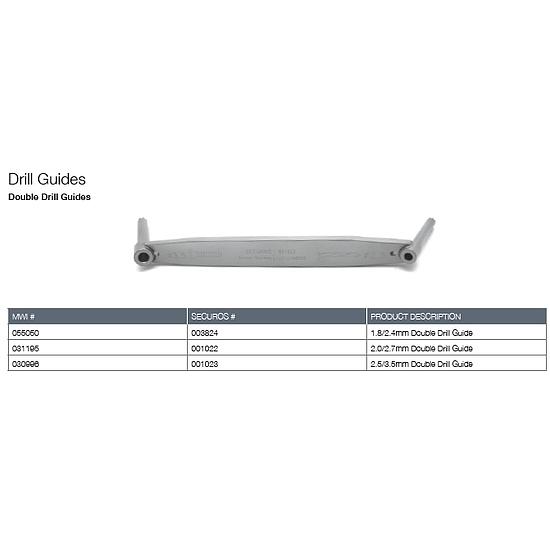 TTA BOORGELEIDER DBLE 1,8/2,4mm     3824
