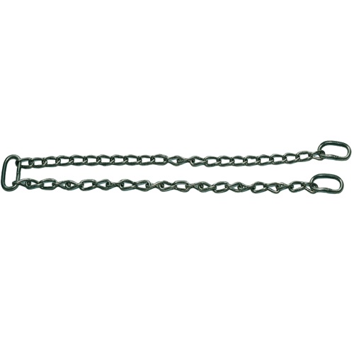 VERLOSKETTING INOX MET OOG IN HET MIDDEL 80cm