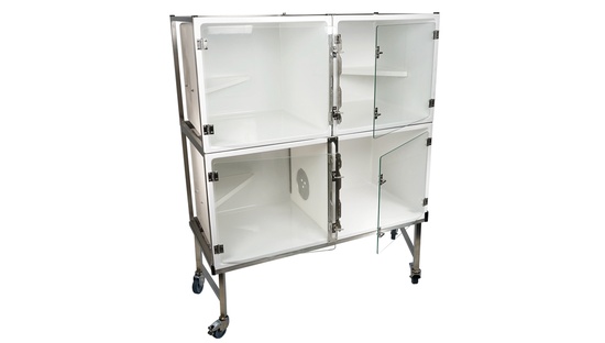 VETINOX ENSEMBLE 3 CAGES HOSPITALISATION POLYVET"CAT FRIENDLY"